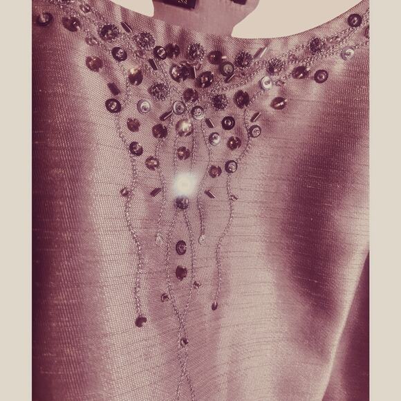 Tahari Arthur S. Levine Luxe Lavender 3 Piece Suit with Sequins Size 8 - Picture 6 of 6